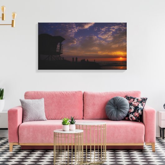 Achtung! Leinwanddruck (Insitu (Wohnzimmer))