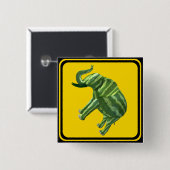 Achtung: Melophant Xing! Button (Vorne & Hinten)