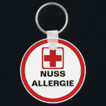 Achtung - NUSS Allergie Schlüsselanhänger<br><div class="desc">Achtung ich habe eine Nuss – Allergie! Weisen sie auf ihre Allergie mit Hilfe dieses Anhängers hin. Für ihre Umwelt ist es so einfacher zu reagieren wenn sie es vielleicht nicht mehr können. Auch kann er sie im Notfall vor einer falschen Medikamentengabe schützen.</div>