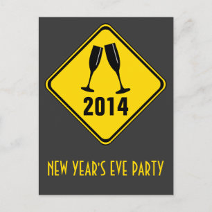 Achtung: Party vorbei! Einladung