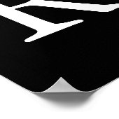 Achtung Poster (Ecke)