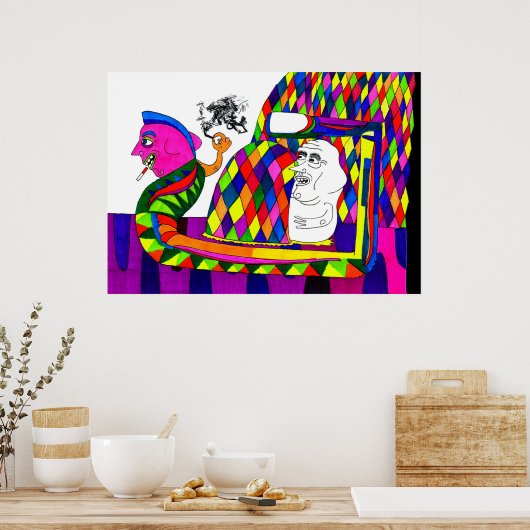 ACHTUNG POSTER (Küche)