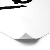 Achtung Poster (Ecke)