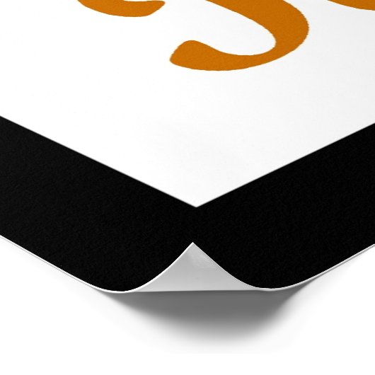 Achtung Poster (Ecke)