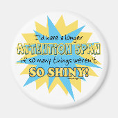 Achtung Span Shiny Spaß Magnet (Vorne)