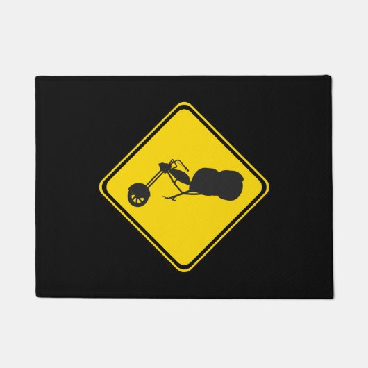 Achtung Trike Xing Fußmatte (Vorderseite)