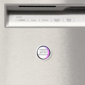 Achtung von Geschlechterpronomen Magnet (In Situ (Geschirrspüler))