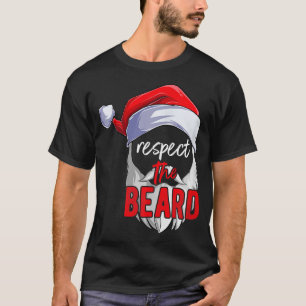 Achtung vor dem Bart Santa Claus lustige Weihnacht T-Shirt