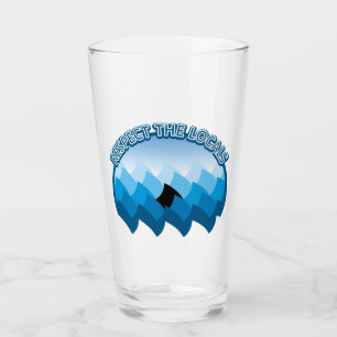 Achtung vor den Einheimischen - Haifische Glas