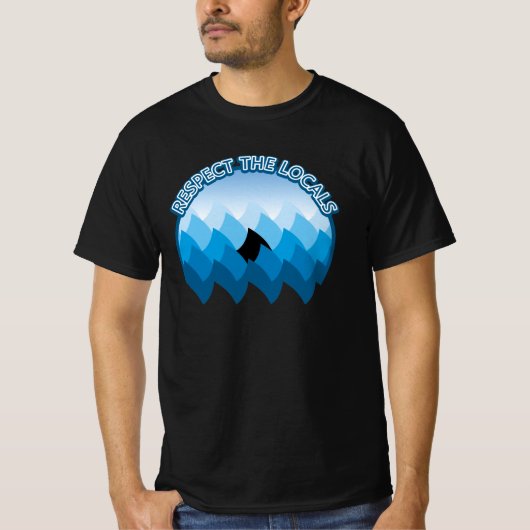 Achtung vor den Einheimischen - Sensibilisierung f T-Shirt (Vorderseite)