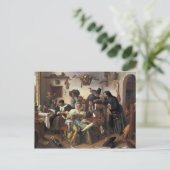 Achtung vor Luxus, c.1663 Postkarte (Stehend Vorderseite)