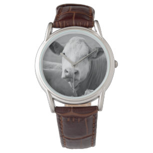 Achtung vor Männern Die lachende Kuh Armbanduhr