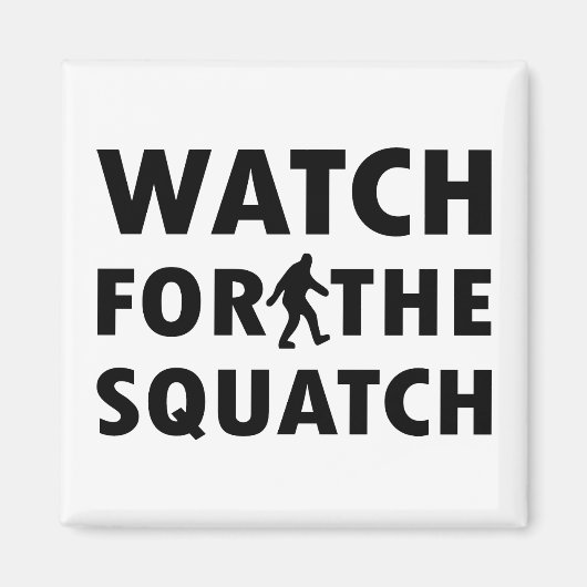 Achtung vor Platz Magnet (Vorne)