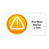 Achtung Vorsicht Symbol (Vorne)