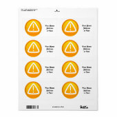 Achtung Vorsicht Symbol (Vorne)