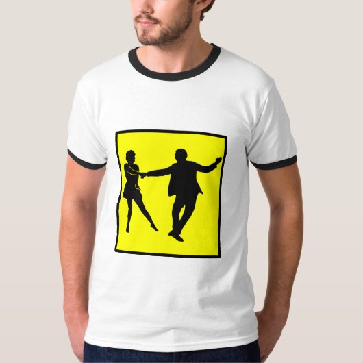 Achtung! West Coast Swing T-Shirt (Vorderseite)