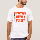 achtzehn mit einem Kugel-T - Shirt (Vorderseite)