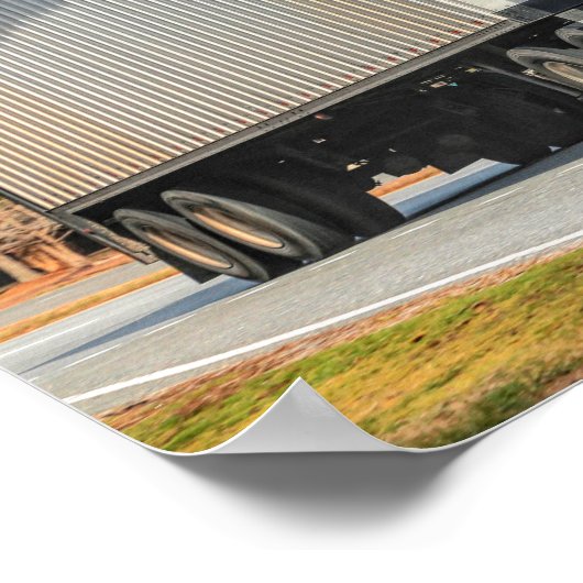 ACHTZEHN REISENDER POSTER (Ecke)