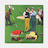 Achtzehnte Hole Magnet (Vorne)