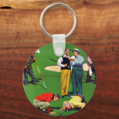 Achtzehnte Hole Schlüsselanhänger (Vorderseite)