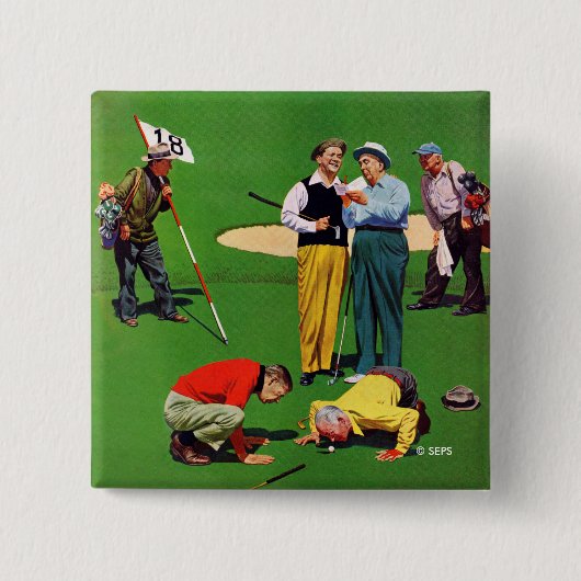 Achtzehntes Loch Button (Vorderseite)