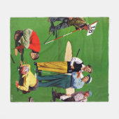 Achtzehntes Loch Fleecedecke (Vorderseite (Horizontal))