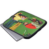 Achtzehntes Loch Laptopschutzhülle (Vorne Knopf)