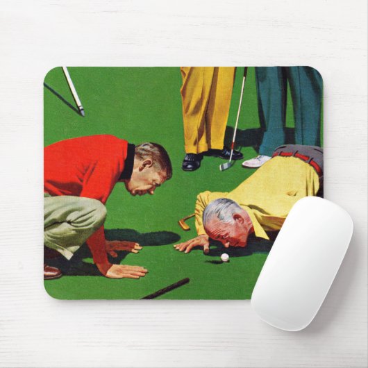 Achtzehntes Loch Mousepad (Mit Mouse)