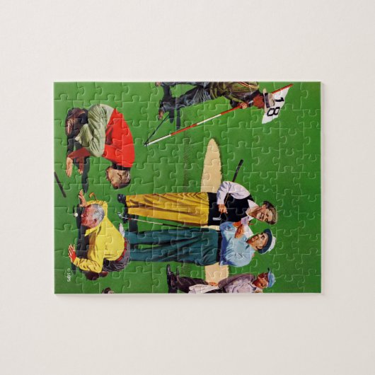 Achtzehntes Loch Puzzle (Horizontal)