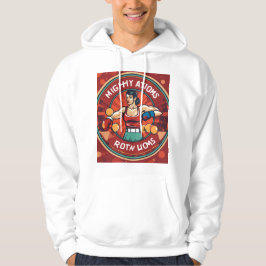 "Achtzig Atome: Der weibliche Boxer" Hoodie