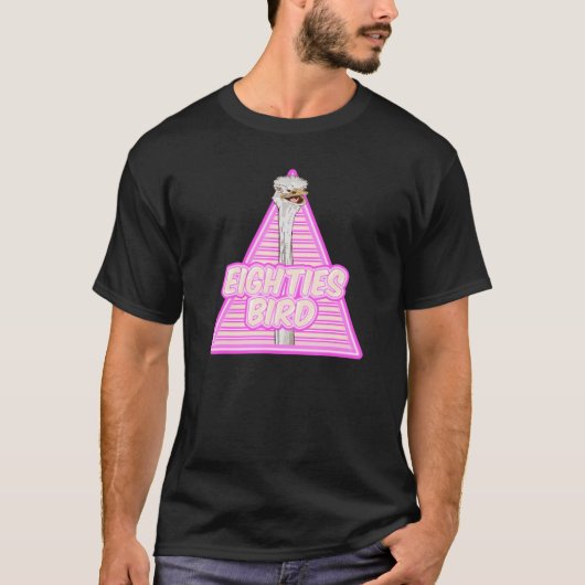 Achtzig Bird Ostrich T-Shirt (Vorderseite)