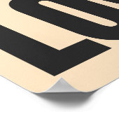 Achtzig Liebe ist ein Mixtape Cassette 80's Poster (Ecke)