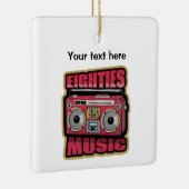 Achtzig Musik Stereo Keramikornament (Rechts)