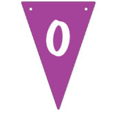 Achtzig Party Black Retro Geburtstag Wimpelkette (Dritte Fahne)