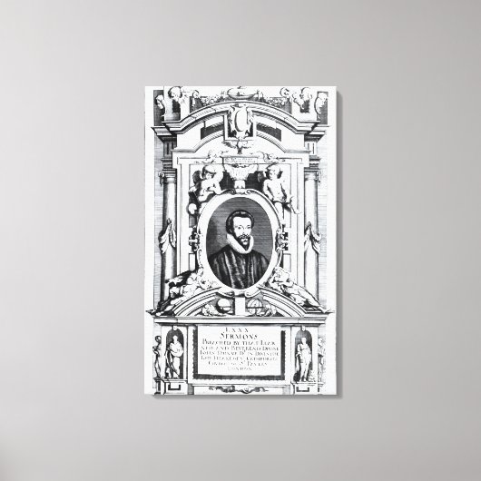 'Achtzig Sermonen, die dadurch gepredigt werden Leinwanddruck (Vorderseite)