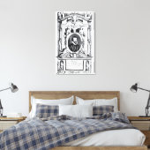 'Achtzig Sermonen, die dadurch gepredigt werden Leinwanddruck (Insitu (Schlafzimmer))