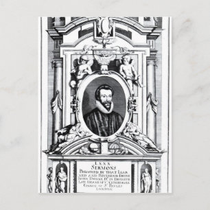 'Achtzig Sermonen, die dadurch gepredigt werden Postkarte