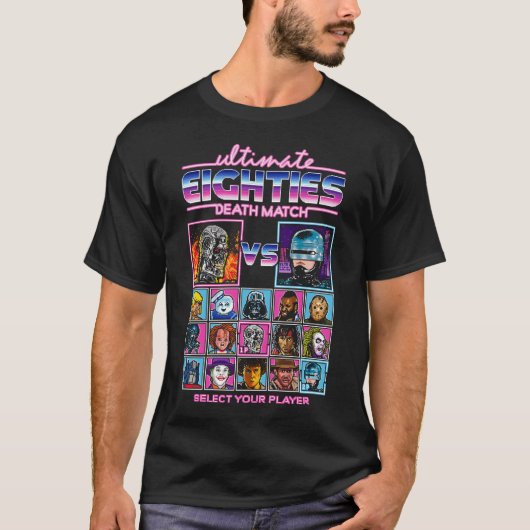 Achtzig Todespasser T - SHIRT / Retro-Gaming (Vorderseite)