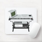 Achtzigerjahre Art-Probenehmer-Tastatur: Modell Mousepad (Mit Mouse)