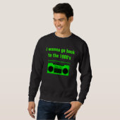 Achtzigerjahre boombox - SWEATSHIRT - M (Vorne ganz)