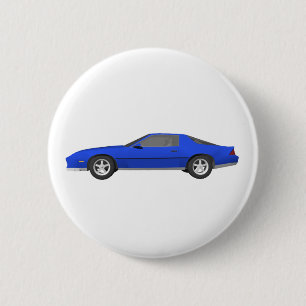 Achtzigerjahre Camaro Sport-Auto: Modell 3D: Button