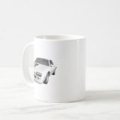 Achtzigerjahre Camaro Sport-Auto: Modell 3D: Kaffeetasse (Vorderseite Links)