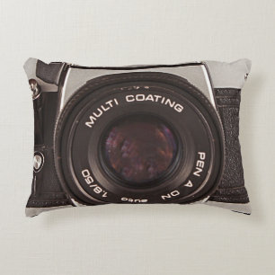 Achtzigerjahre Kamera Zierkissen