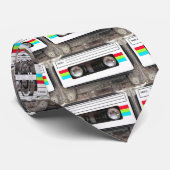 Achtzigerjahre Kassette Krawatte (Gerollt)