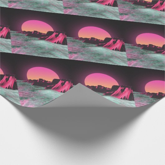 Achtzigerjahre R I S E R Geschenkpapier (Ecke)