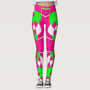 Achtzigerjahre reden glückliche Hosen an Leggings