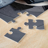 Achtzigerjahre Retro Entwurf - AudioKassetten Puzzle (Seite)