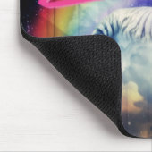 Achtzigerjahre Tiger Ideabeast Mousepad (Ecke)