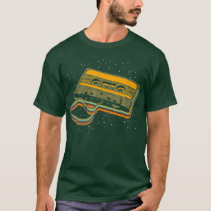 Achtzigers Music Vintag Cassette 1980er Theme 80er T-Shirt