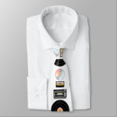 Achtziges technisches Muster Krawatte (Gebunden)